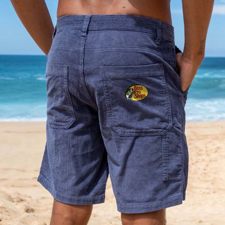 

Pantalones Cortos De Surf Para Hombre Vintage Bass Pro Fishing Pana Pantalones Cortos Diarios De Verano