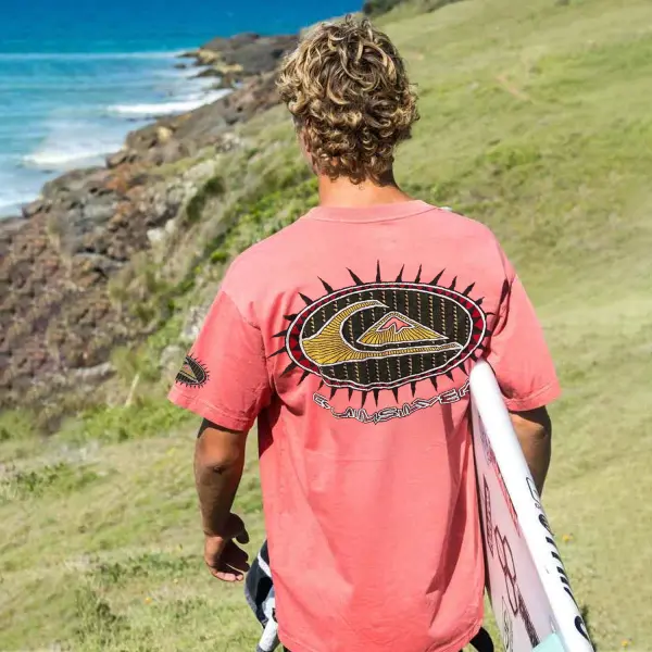 Men's Retro Quicksilver Surf T-Shirt - Salolist.com 