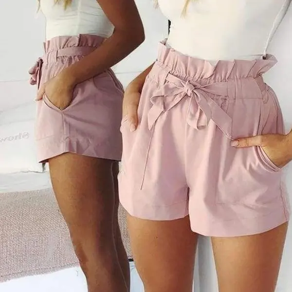 Womens casual loose shorts - Leanarea.chimpone.com 