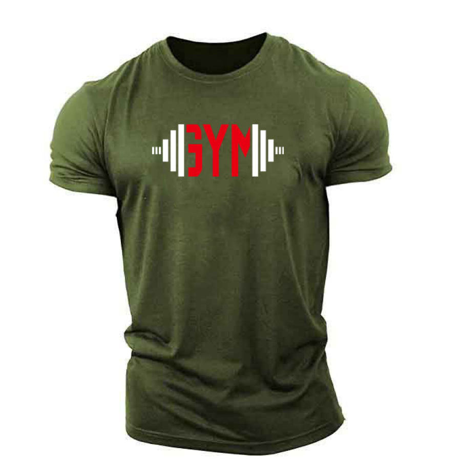 

Men's outdoor breathable and quick-drying printed T-shirt