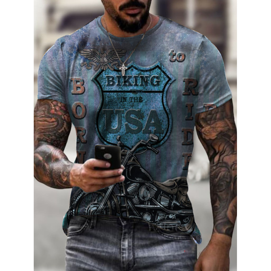 

t-shirt route 66 da moda