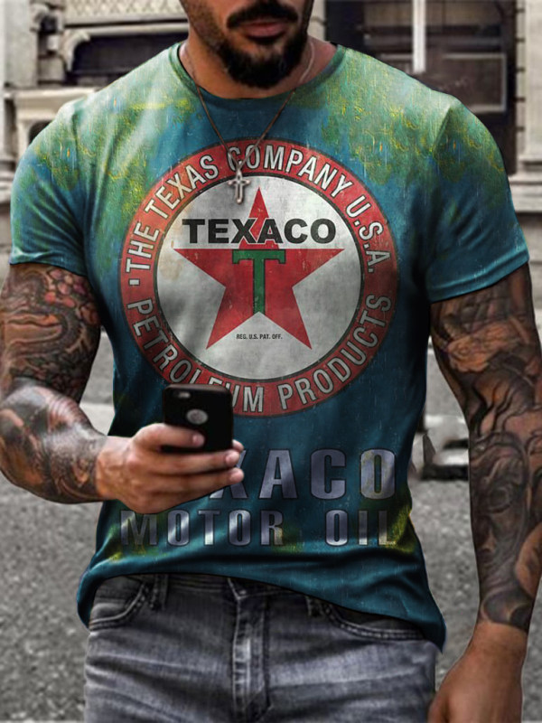 vintage oil shirts