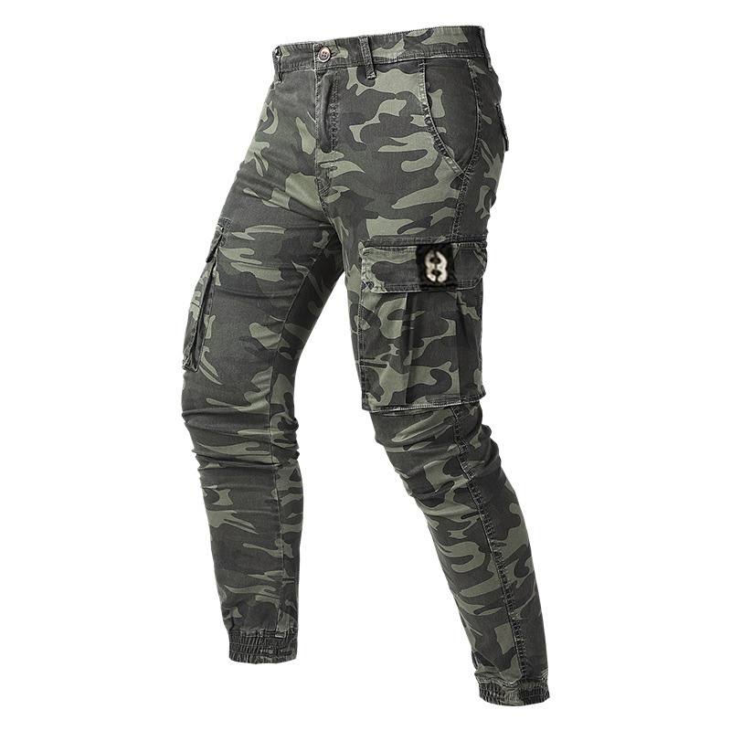 Mens Camouflage Outdoor Sport Chic Retro Casual Cargo Pants