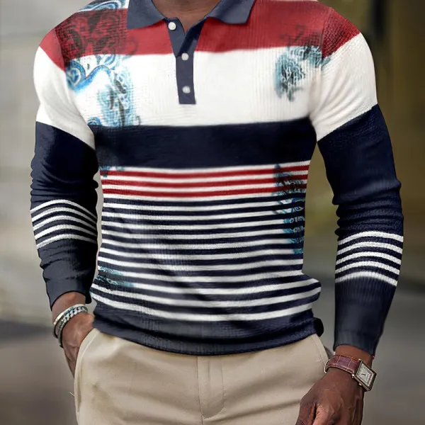 Men's Daily Woolen Half Cardigan Shirt - Fineyoyo.com 