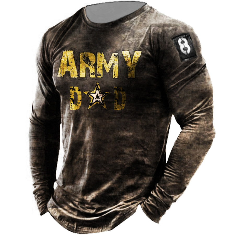 

ARMY DAD Retro Tactical Long Sleeve T-Shirt