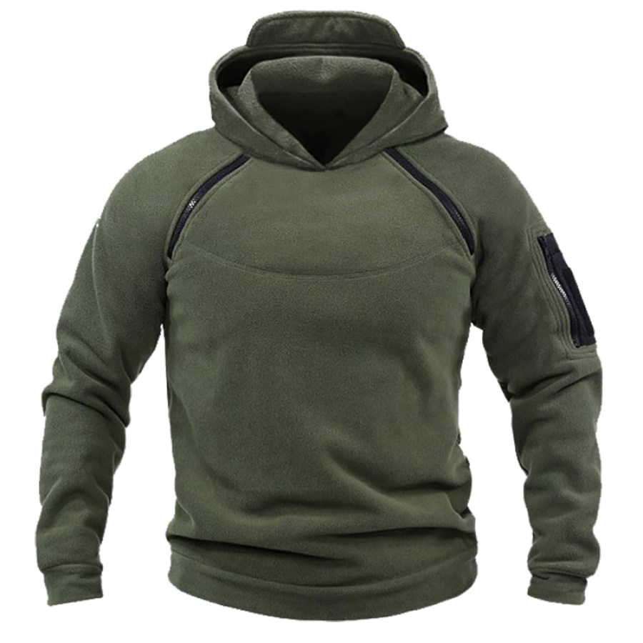 Mens Outdoor Warm And Breathable Tactical Sweatshirt