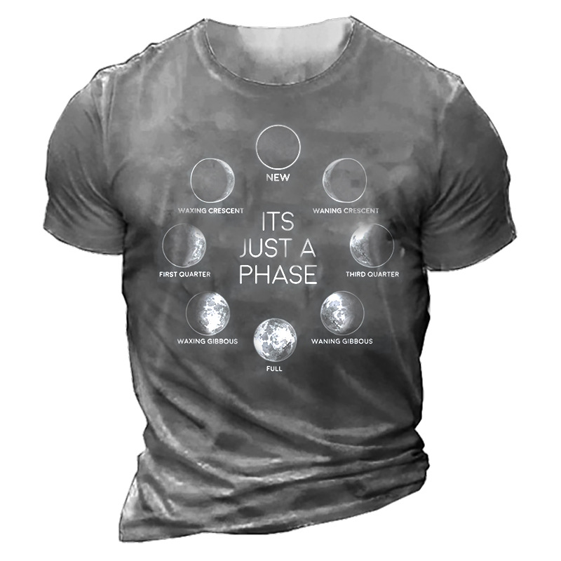 Just A Phase Moon Chic Lunar Space Gift T-shirt