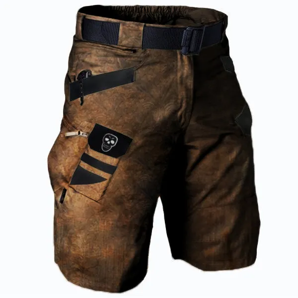 Men's Outdoor Retro Tactical Cargo Shorts - Mosaicnew.com 