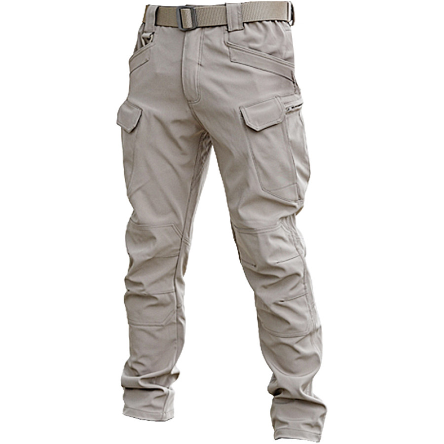 

Men's Outdoor Tactical Multi-pocket Cargo Waterproof Pants