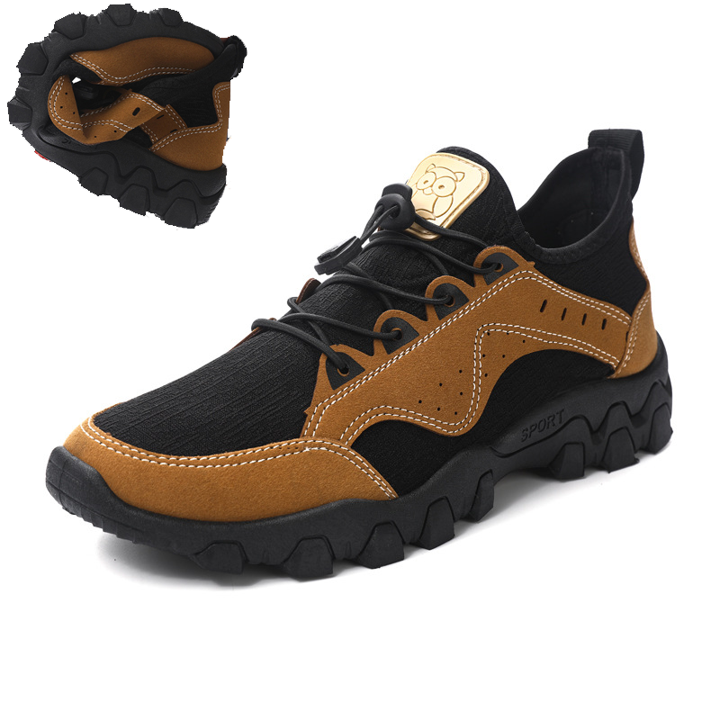 Men's Elastic Band Outdoor Chic Sports Hiking Shoes
