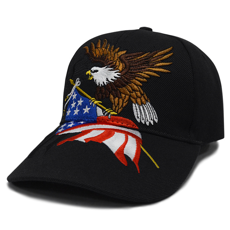 Men's American Flag Eagle Chic Embroidered Hat