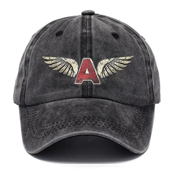 Men's Angel Wings Print Racing Outdoor Cap - Honeylop.chimpone.com 