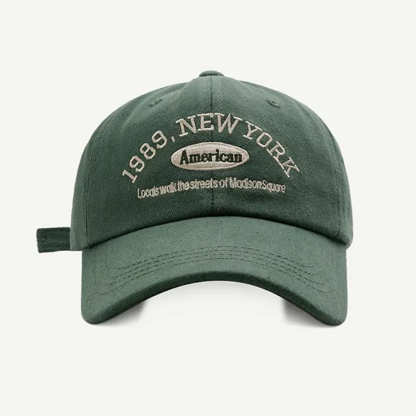 1989 Embroidered Soft Top Baseball Cap - Paleonice.com 