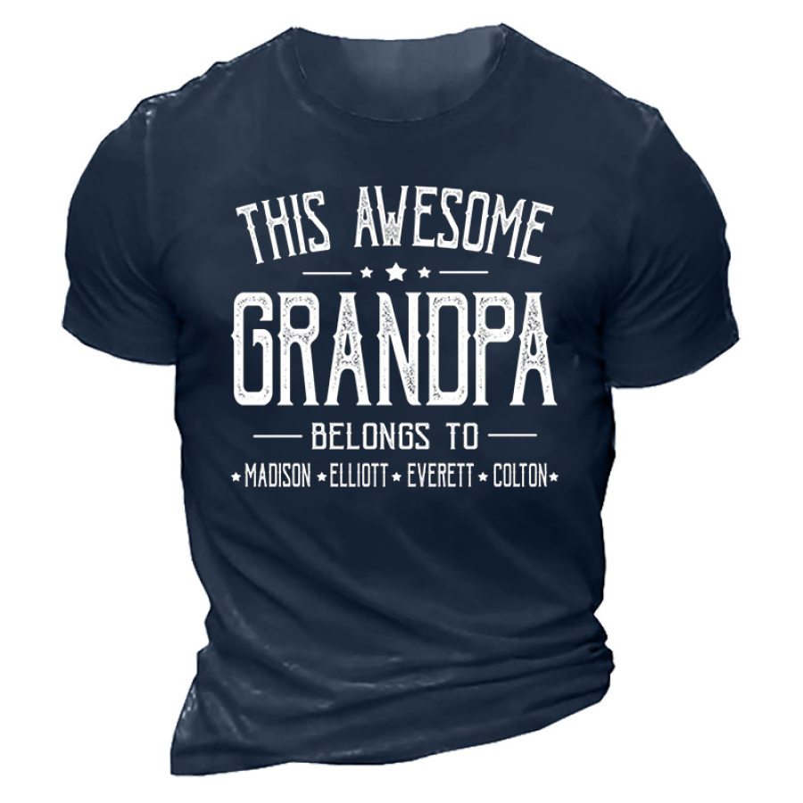 

Men's Shirt For Dad Grandpa And Gifts For Fathers Day Birthday