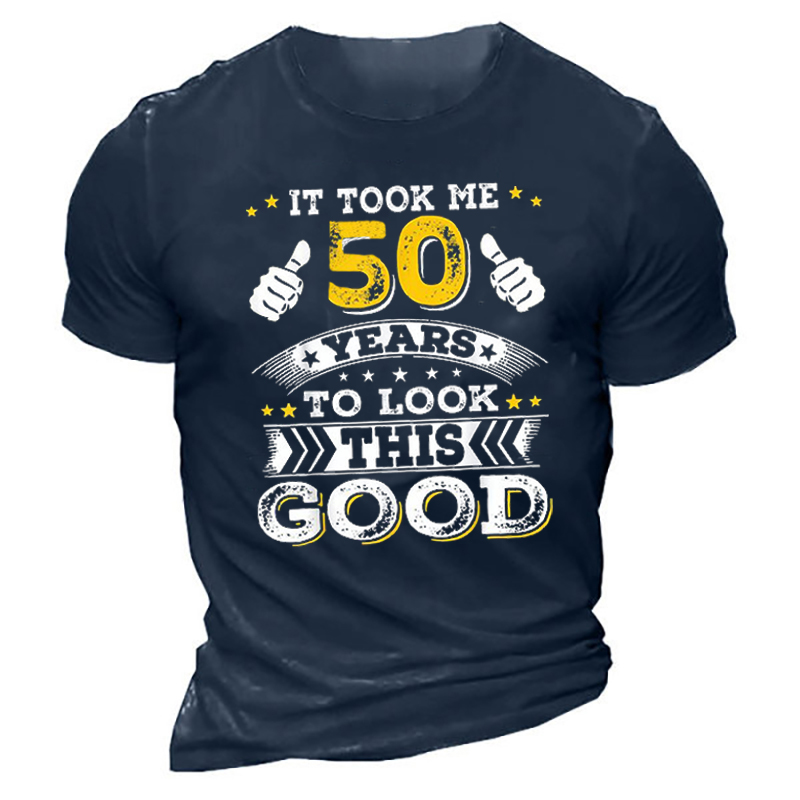 Mans Funny 50 Years Chic Shirt