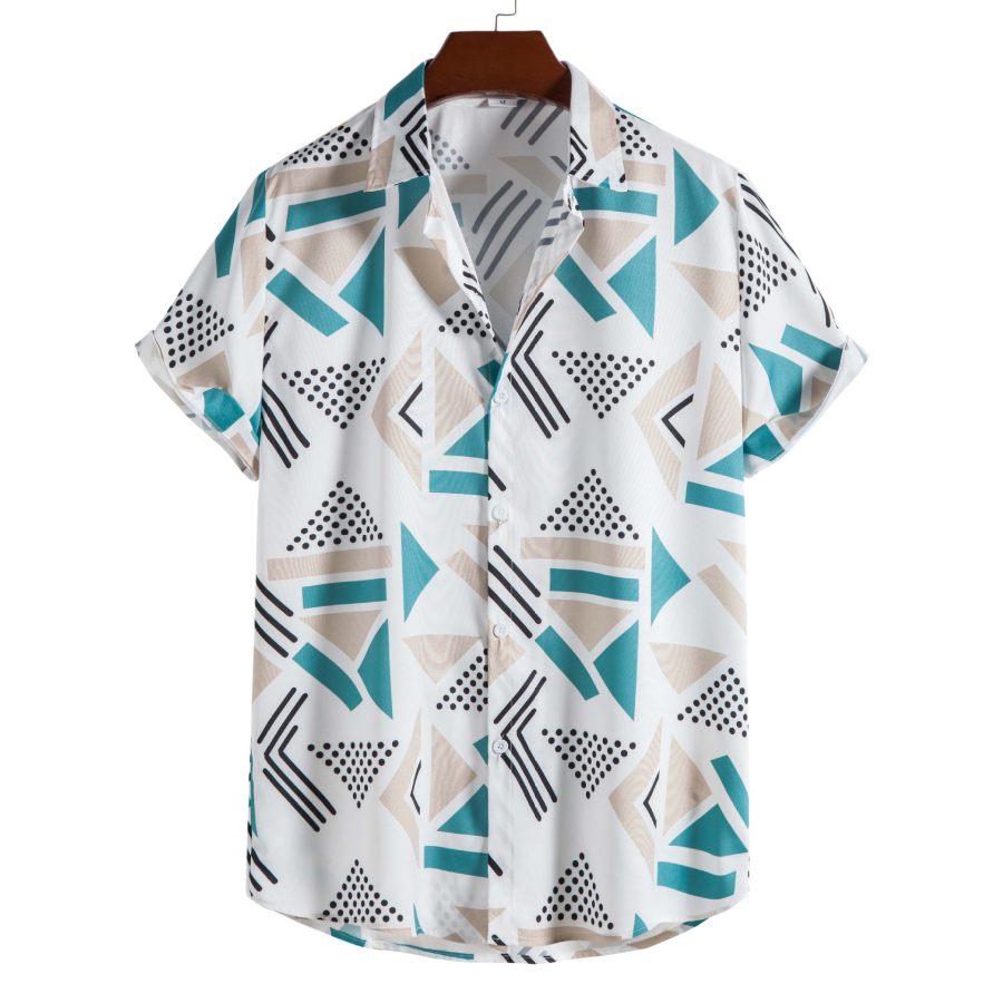 

Vintage Collection Check Print Men's Beach Shirt