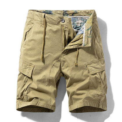Men's Loose Pocket Cargo Shorts