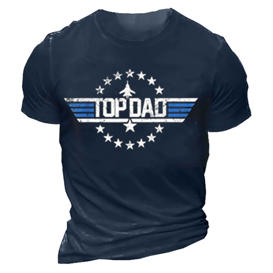 

Top Dad Men's Casual T-Shirt