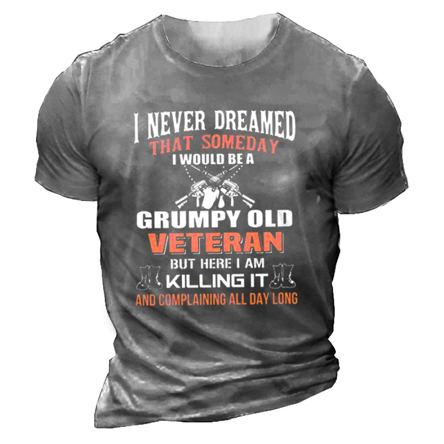 

Men's Printed Casual T-Shirt