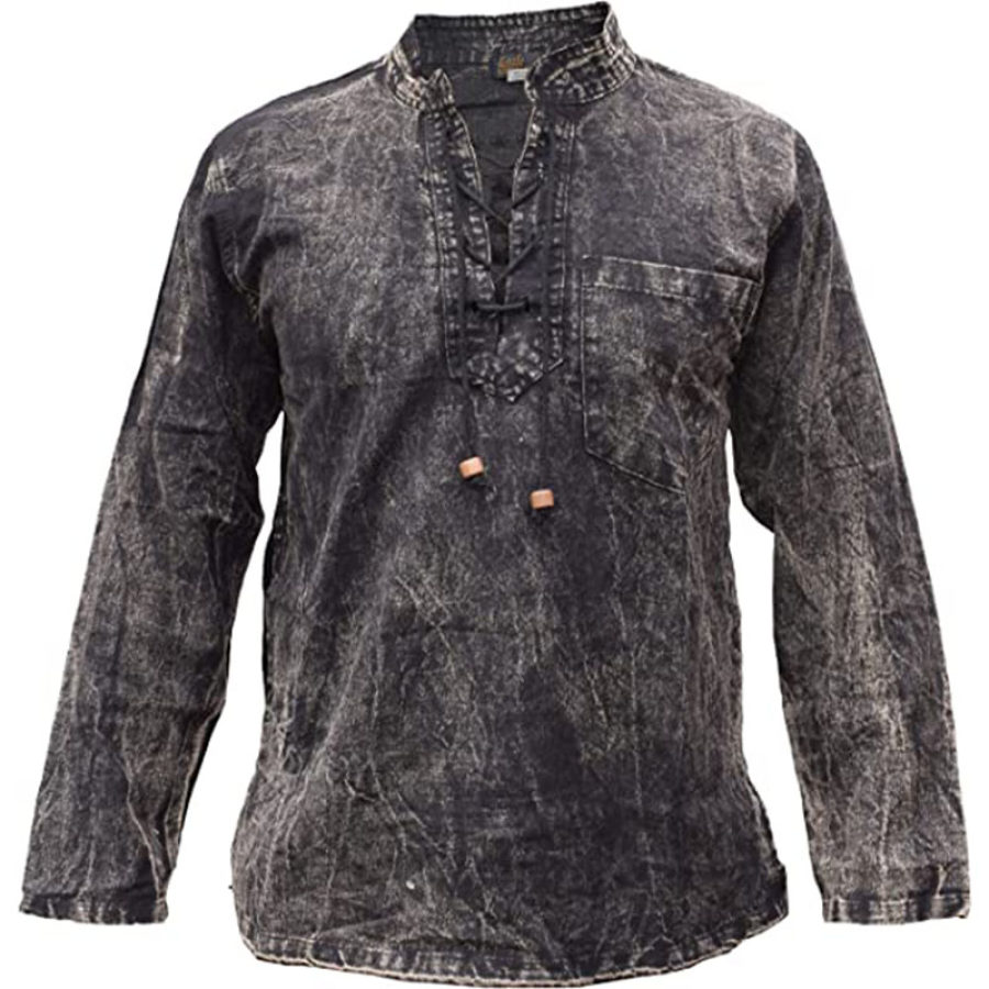 

Men's Outdoor Tactical Cotton Linen Long Sleeve Shirt