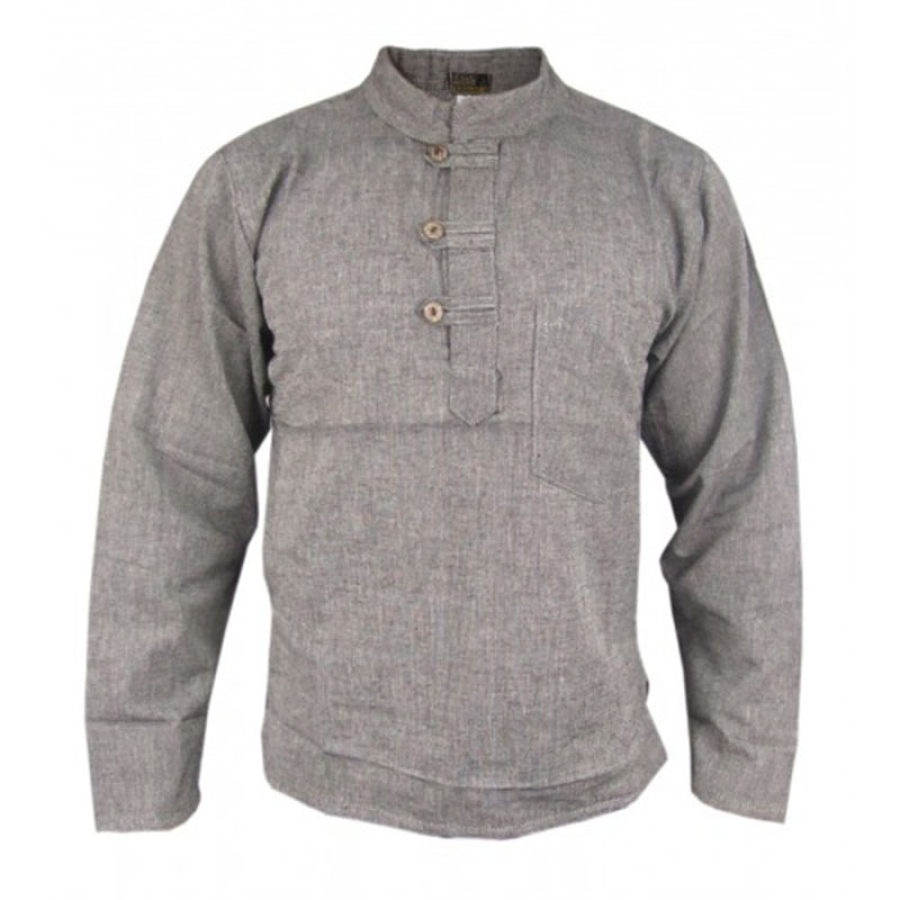 

Men's Outdoor Tactical Cotton Linen Long Sleeve Shirt