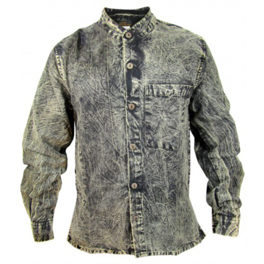 

Men's Outdoor Tactical Cotton Linen Long Sleeve Shirt
