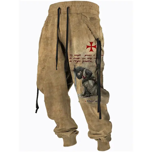 Men's Outdoor Print Tactical Pants - Mosaicnew.com 