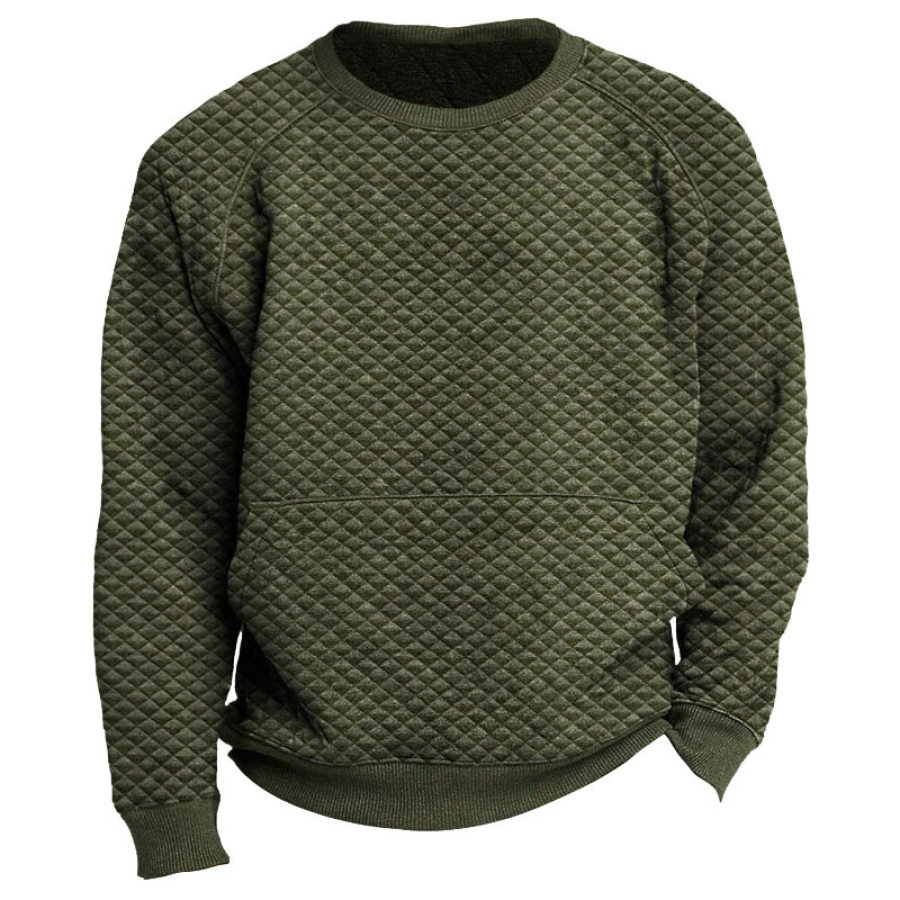 

Men's Outdoor Quilted Sweatshirt