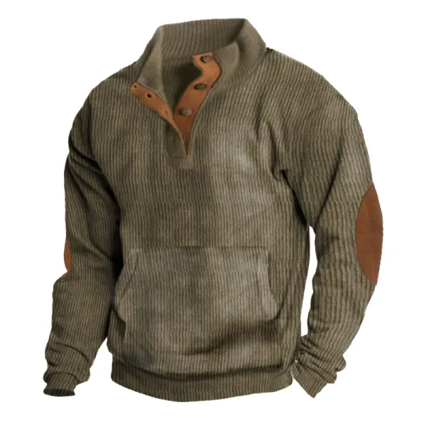 Men's Outdoor Casual Long Sleeve Sweatshirt - Kalesafe.com 