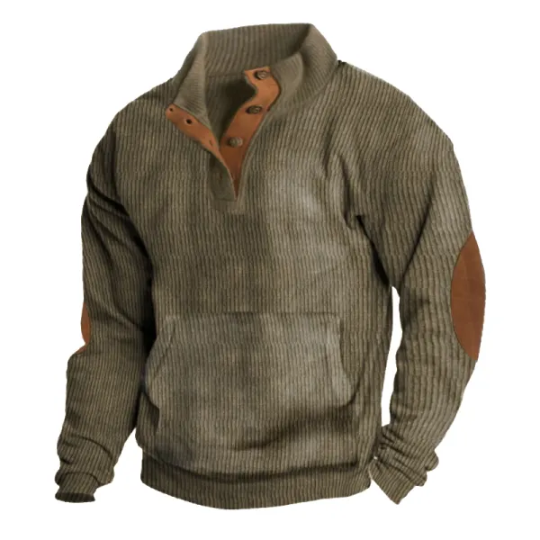 Men's Outdoor Casual Long Sleeve Sweatshirt - Honeylop.chimpone.com 