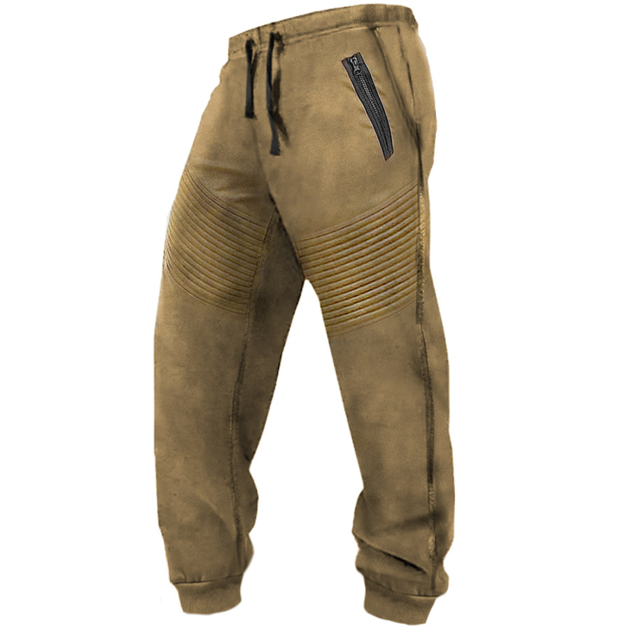 

Men's Retro Casual Stretch Waist Casual Pants