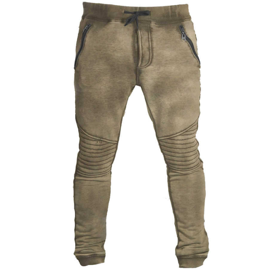

Men's Outdoor Elastic Waist Sports Casual Pencil Pants