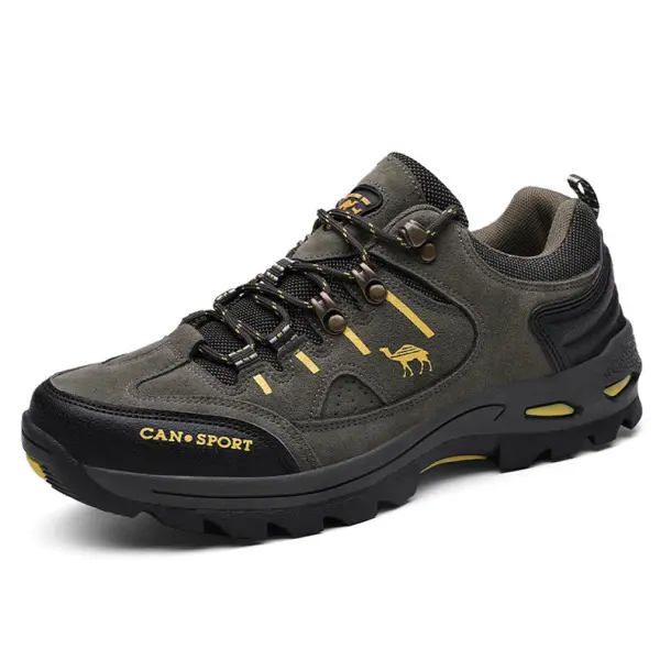 Men's Soft Stitching Non-slip Hiking Shoes - Honeylop.chimpone.com 