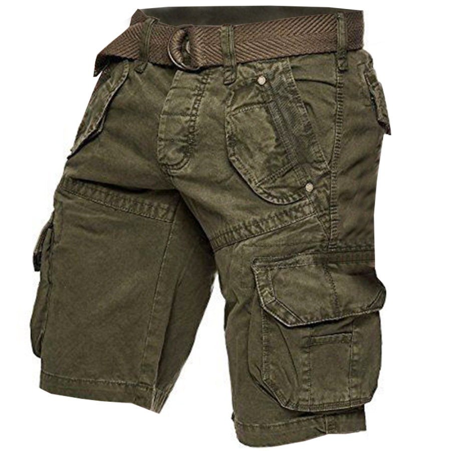 

Men's Outdoor Tactical Retro Multifunctional Pocket Cargo Pants