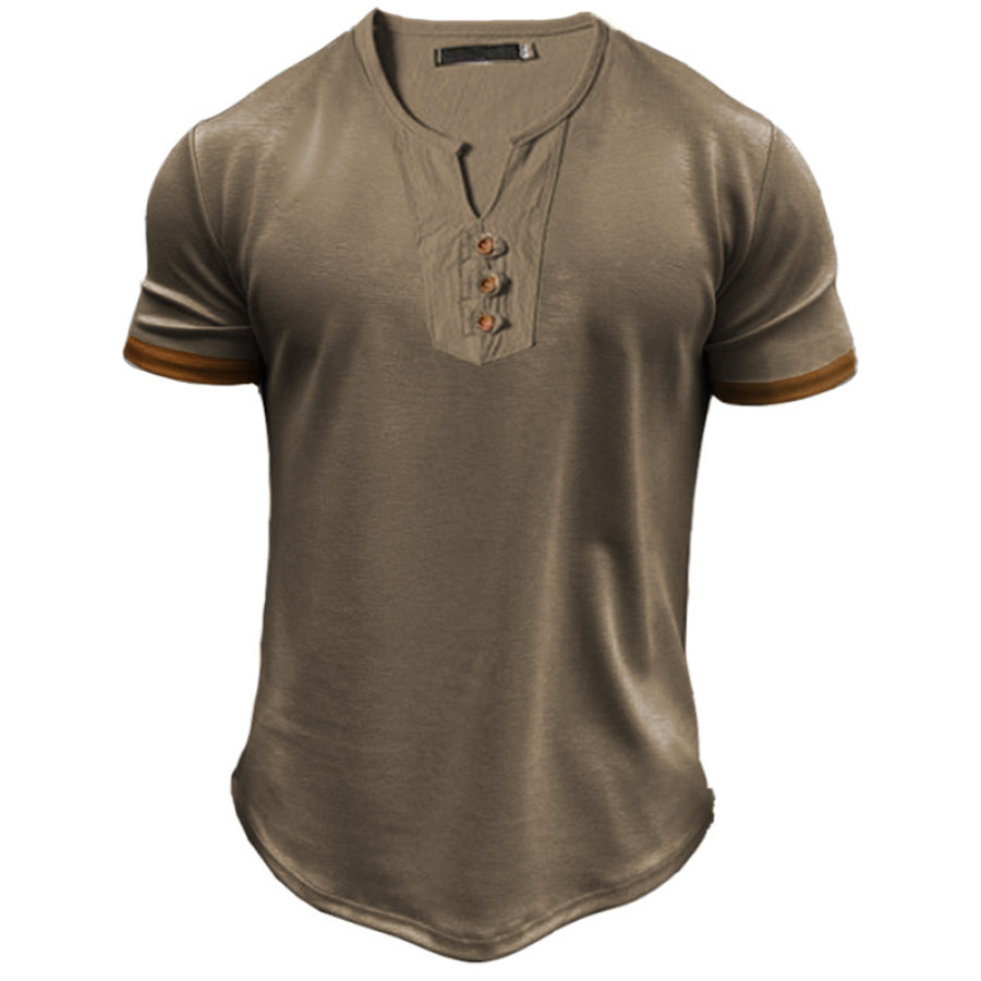 

Men's Outdoor Sports Casual Short-sleeved T-shirt
