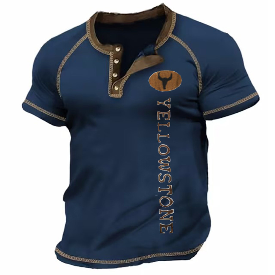 

Men's Outdoor Sports Casual Short-sleeved T-shirt