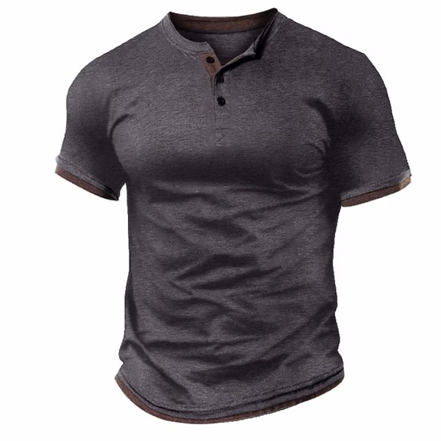 

Men's Outdoor Sports Casual Short-sleeved T-shirt