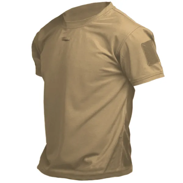 Men'S Outdoor Tactical Quick-Drying Round Neck T-Shirt - Kalesafe.com 