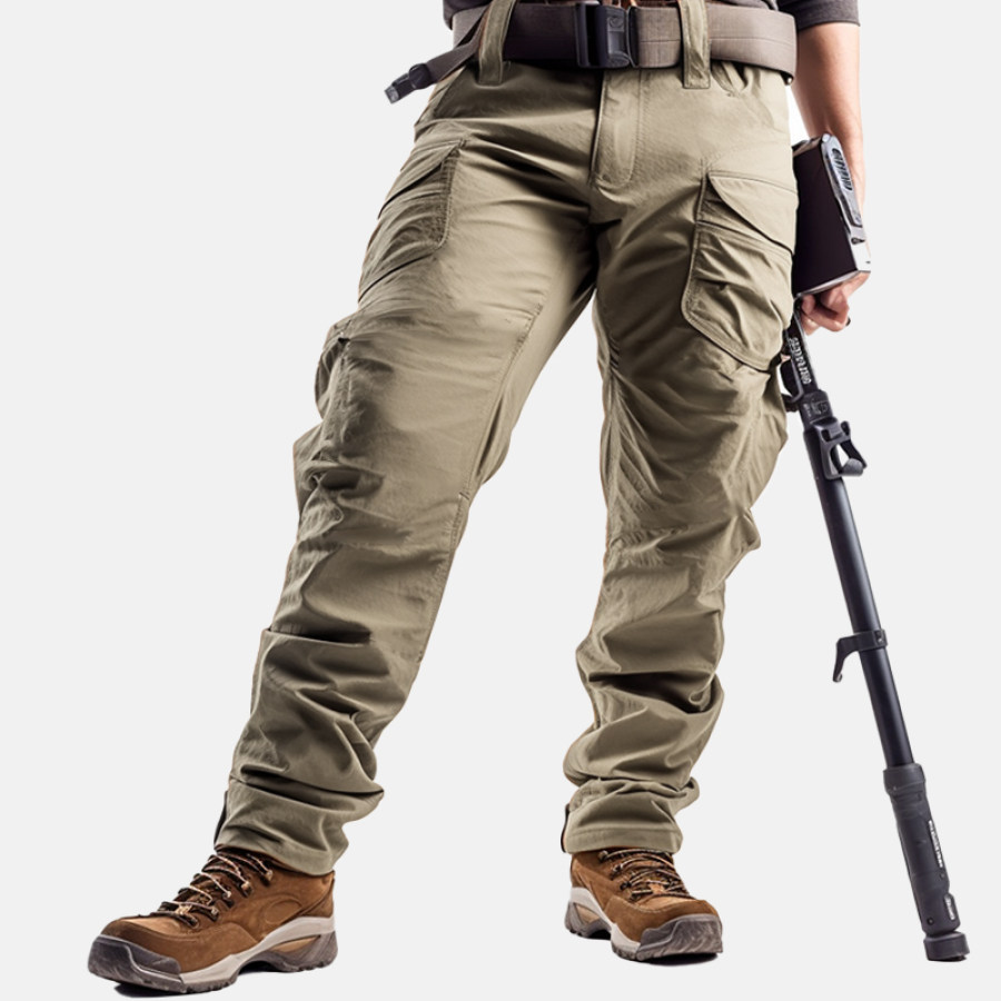 

Men's Comfortable Waterproof Ripstop Outdoor All Season Wearable Multifunctional Cargo Trousers