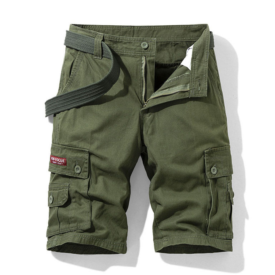 

Pantaloncini Cargo Casual Multitasche Tattici Da Esterno Da Uomo