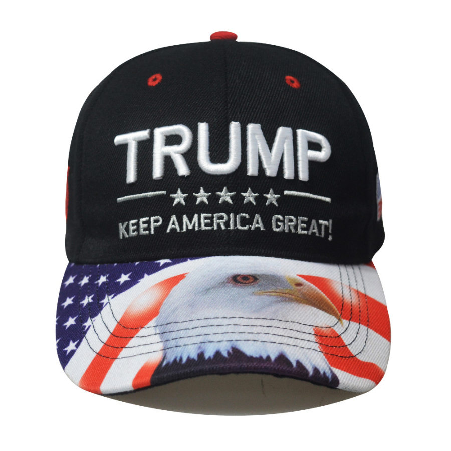

Sombrero Para El Sol Con Estampado De Bandera Estadounidense De águila De EE. UU. Para Exteriores Para Hombre