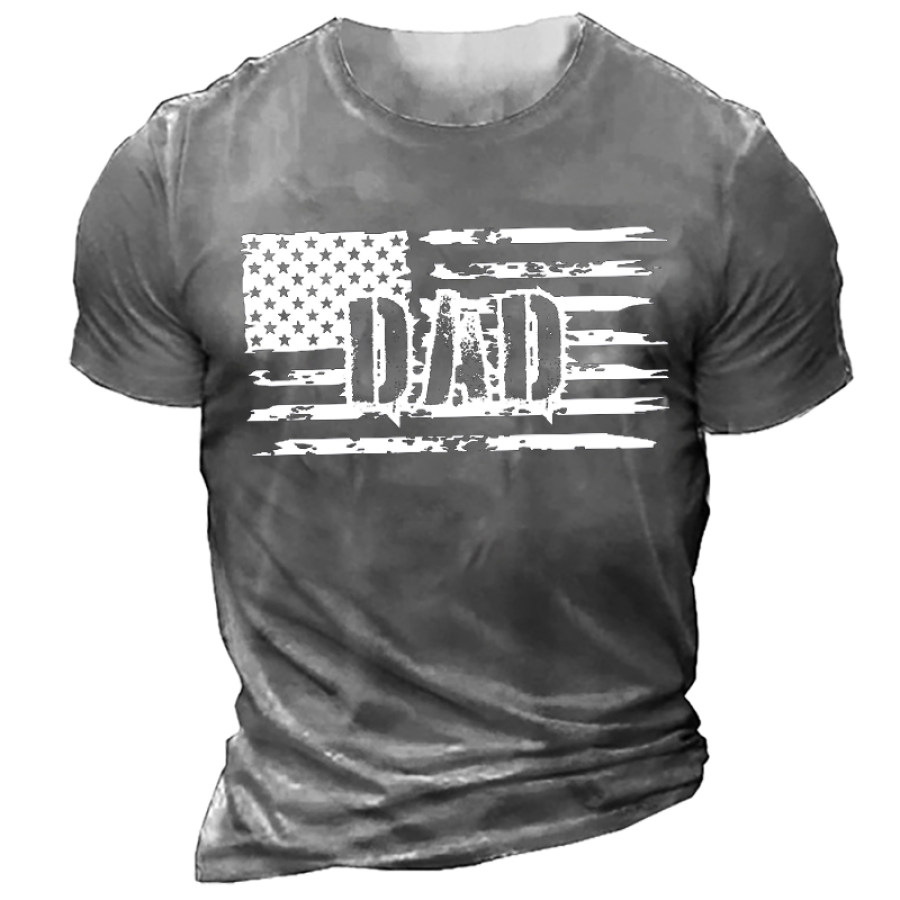 

American Dad Men't Casual Cotton T-Shirt