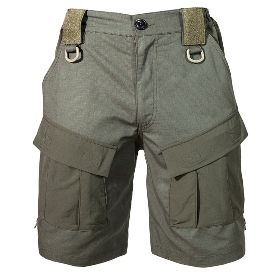 

Men's Outdoor Tactical Stitching Color Contrast Cargo Shorts