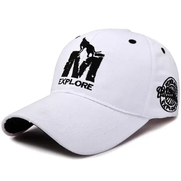 Embroidered Baseball Cap Couple Outdoor Sports Hat - Orienbest.com 