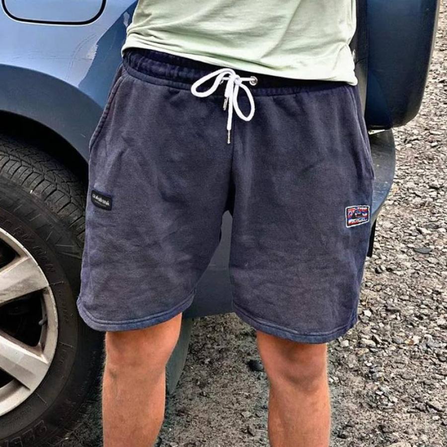 

Men's Shorts Retro Casual Bermuda Shorts Simple 5 Inch Shorts Beach Shorts Outdoor