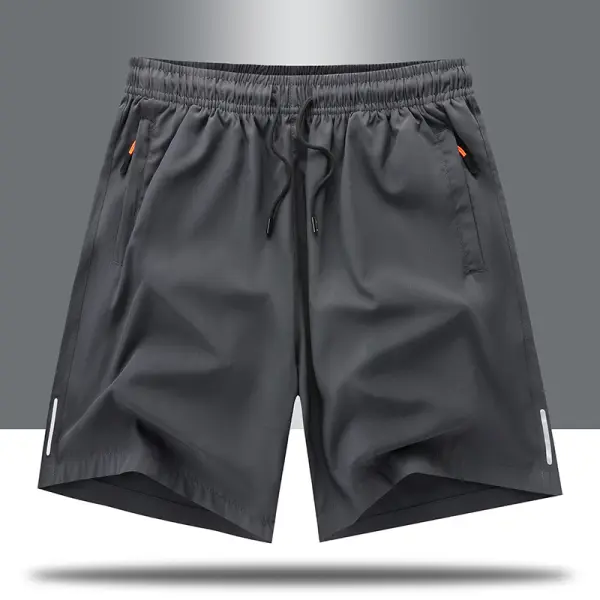 Men's Outdoor Casual Shorts Thin Ice Silk Quick-drying Shorts 5 Inch Inseam Shorts - Honeylop.chimpone.com 