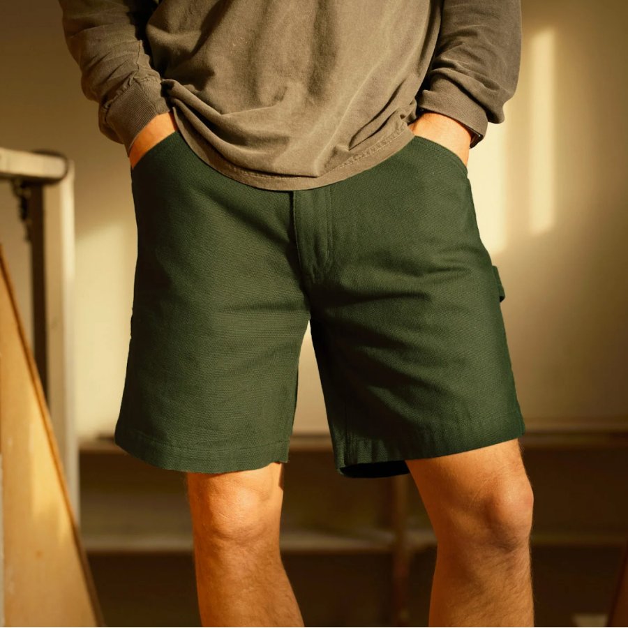 

Men's Outdoor Casual Multifunctional Pocket Cargo Shorts Crop Pants