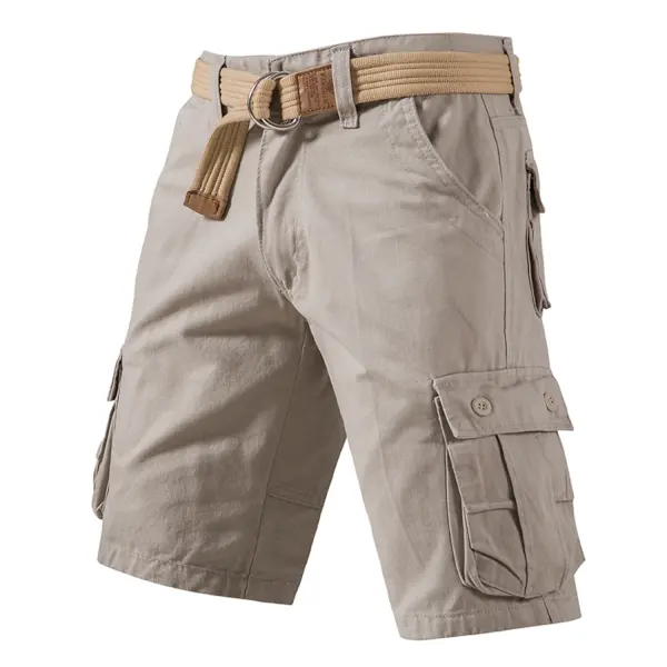 Men's Casual Loose Multi-Pocket Overalls Tactical Pants - Honeylop.chimpone.com 