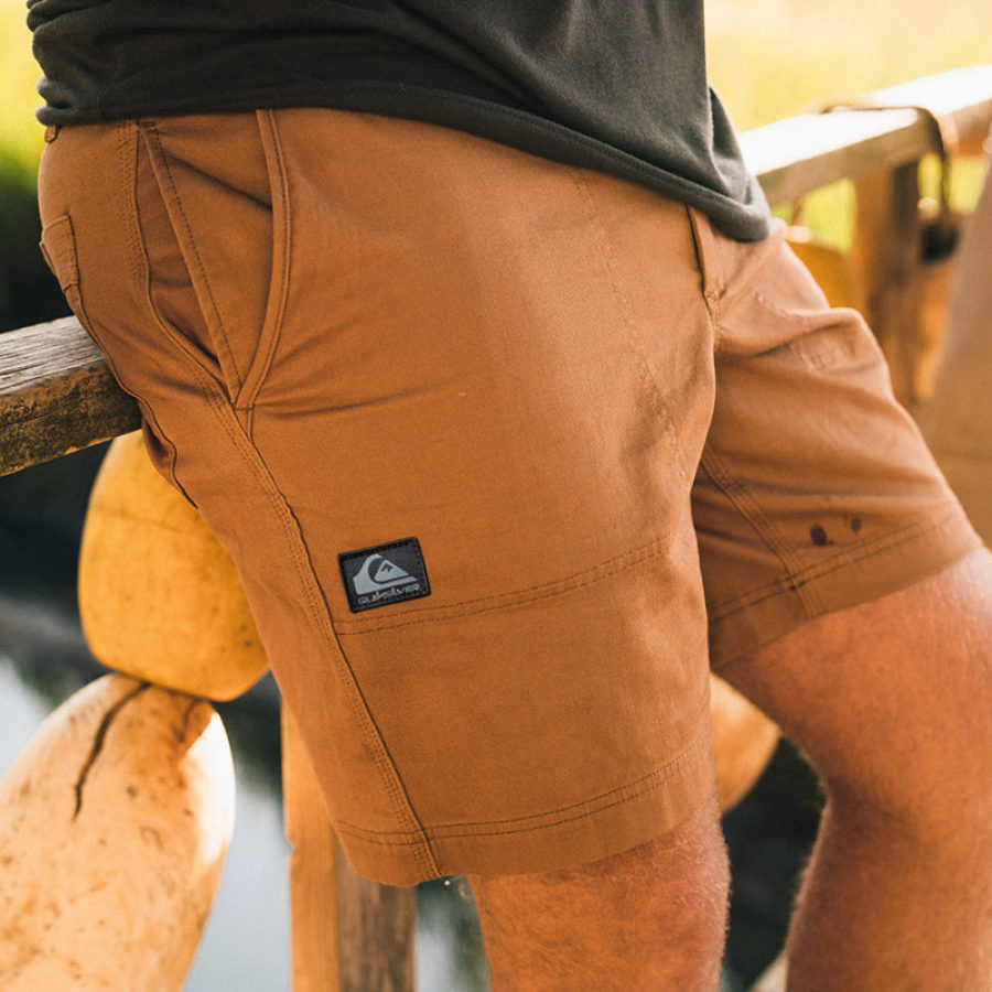 

Men's Work Shorts Retro Workwear Wear-resistant 5 Inch Daily Casual