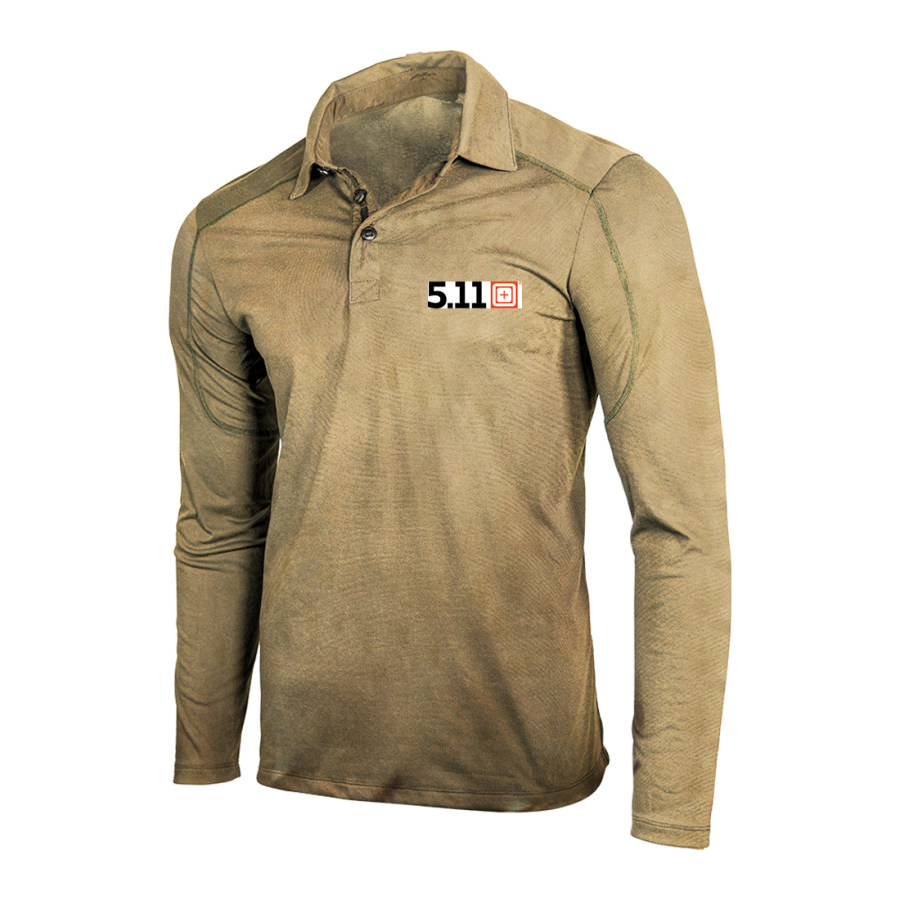 

Men's Retro 511 Tactical Long Sleeve T-Shirt Quick Dry Functional T-Shirt